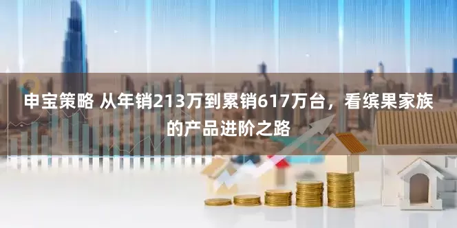 申宝策略 从年销213万到累销617万台，看缤果家族的产品进阶之路
